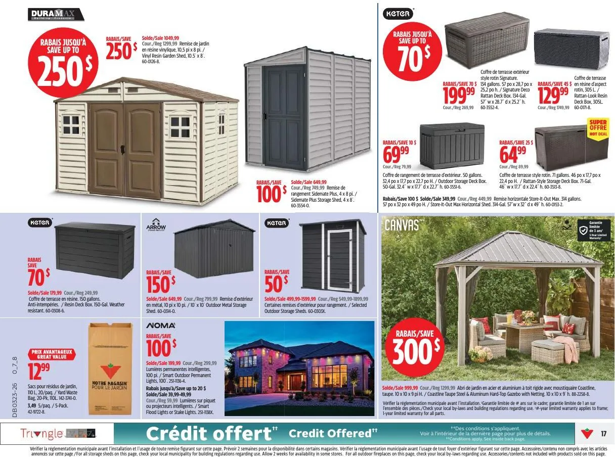Page 17 de la Circulaire Canadian Tire du 4 au 11 juin 2026