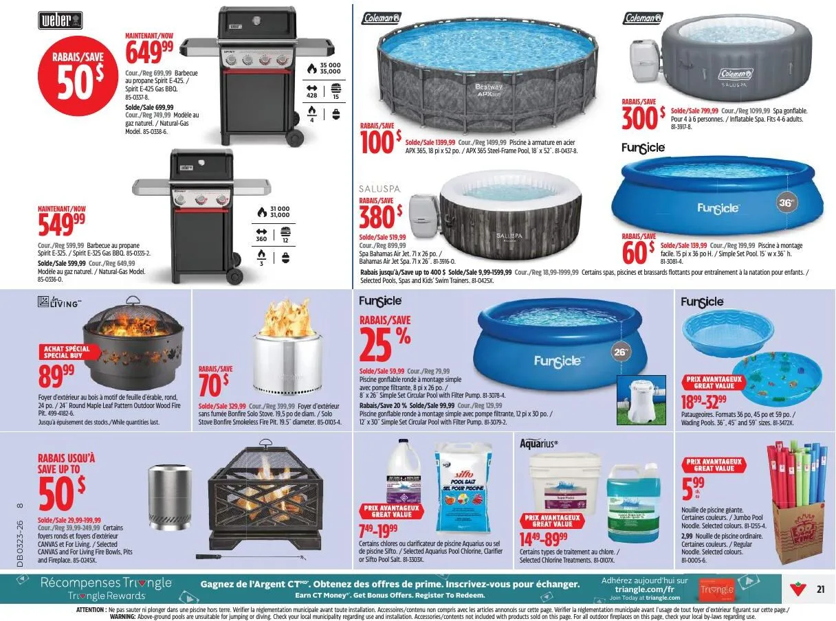Page 21 de la Circulaire Canadian Tire du 4 au 11 juin 2026