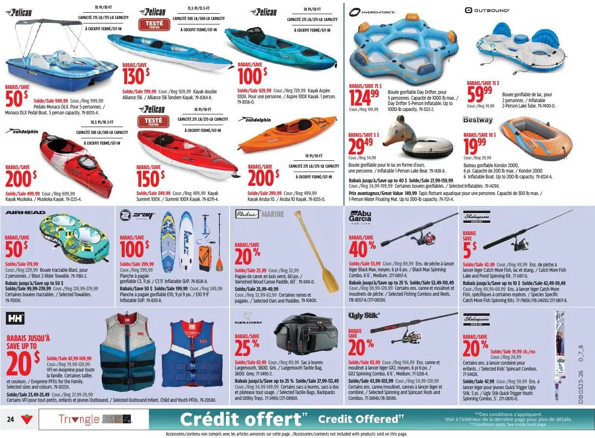 Page 24 de la Circulaire Canadian Tire du 4 au 11 juin 2026