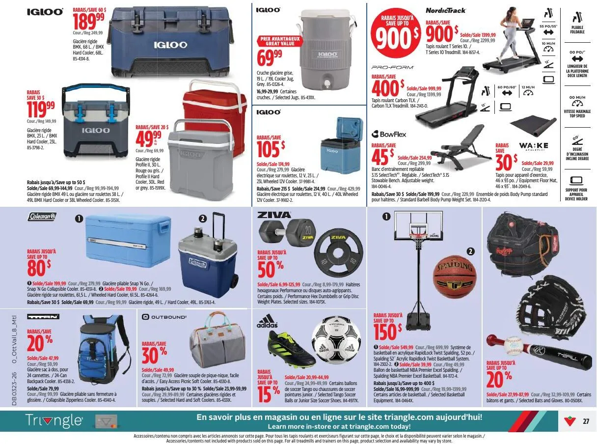 Page 27 de la Circulaire Canadian Tire du 4 au 11 juin 2026