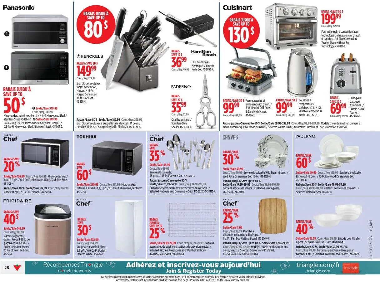 Page 28 de la Circulaire Canadian Tire du 4 au 11 juin 2026
