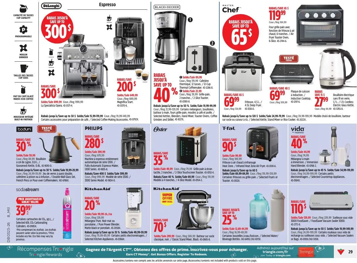 Page 29 de la Circulaire Canadian Tire du 4 au 11 juin 2026