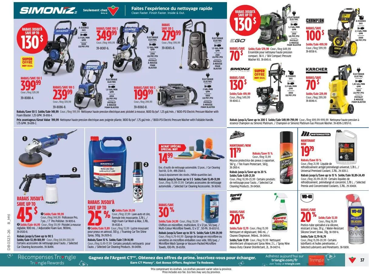 Page 37 de la Circulaire Canadian Tire du 4 au 11 juin 2026