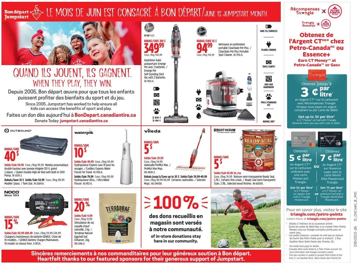 Page 40 de la Circulaire Canadian Tire du 4 au 11 juin 2026
