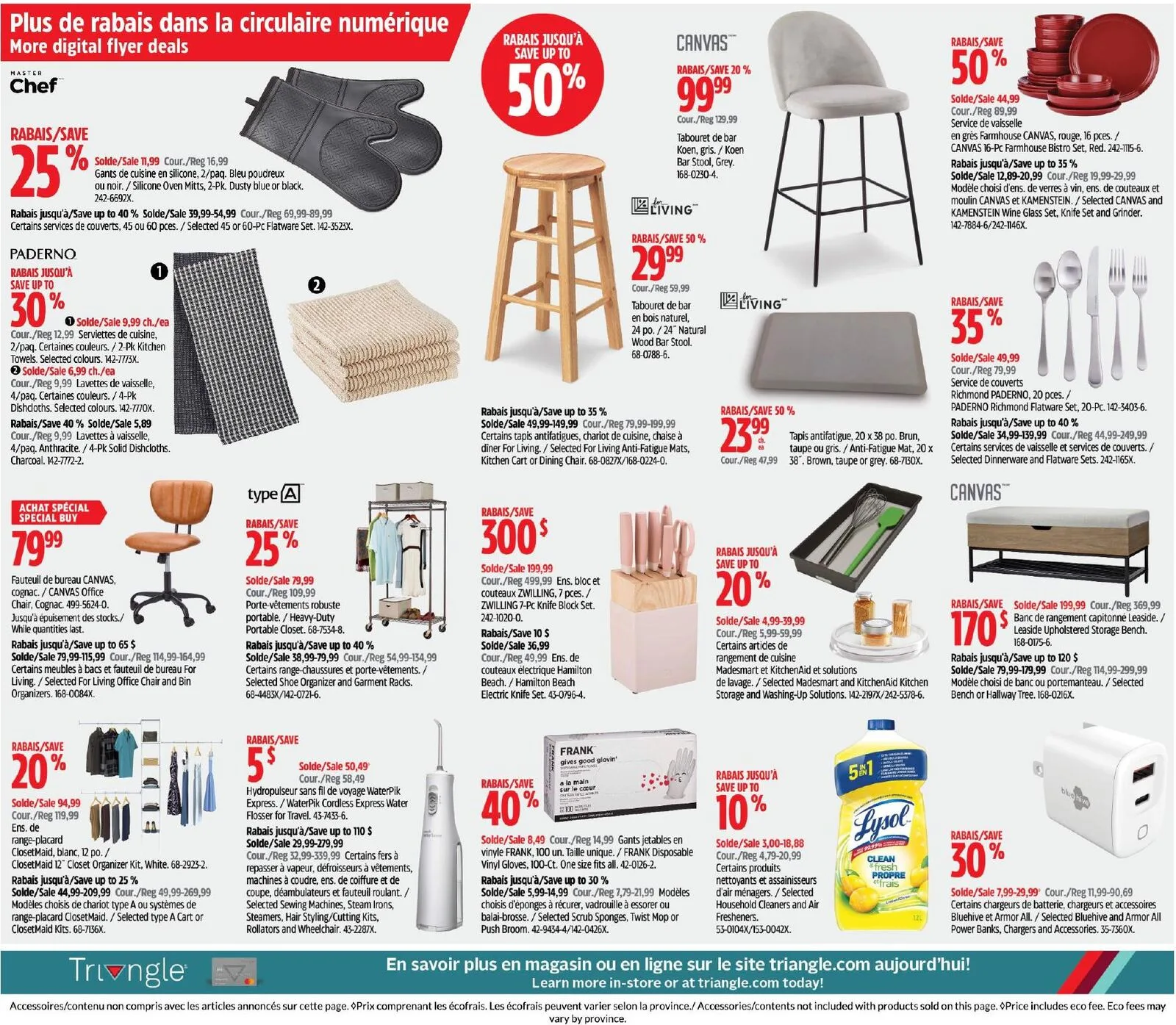 Page 9 de la Circulaire Canadian Tire du 6 au 12 août 2026