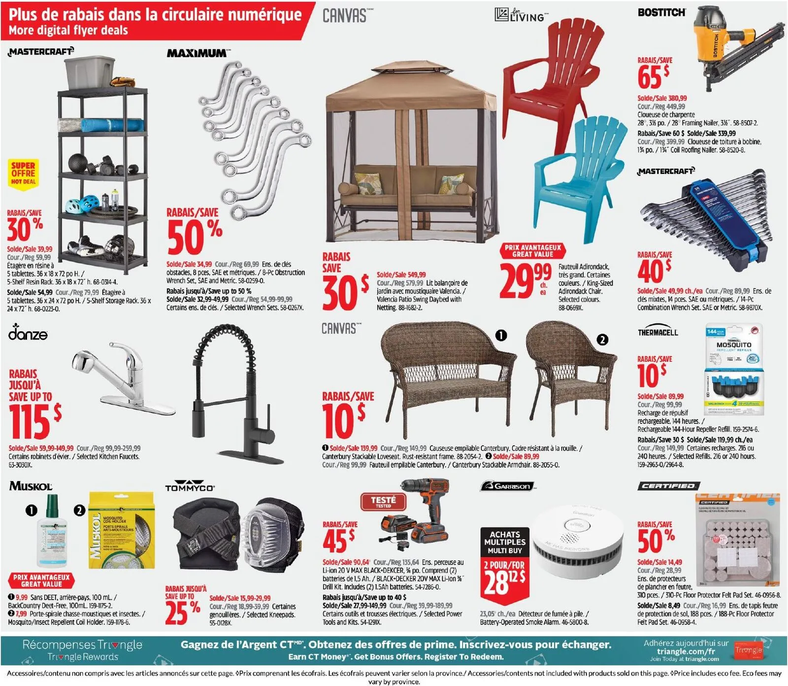 Page 16 de la Circulaire Canadian Tire du 6 au 12 août 2026