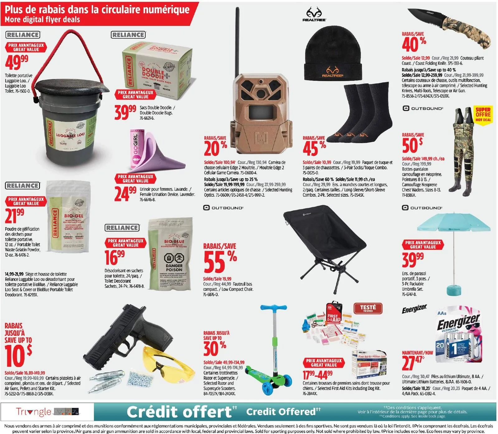 Page 22 de la Circulaire Canadian Tire du 6 au 12 août 2026