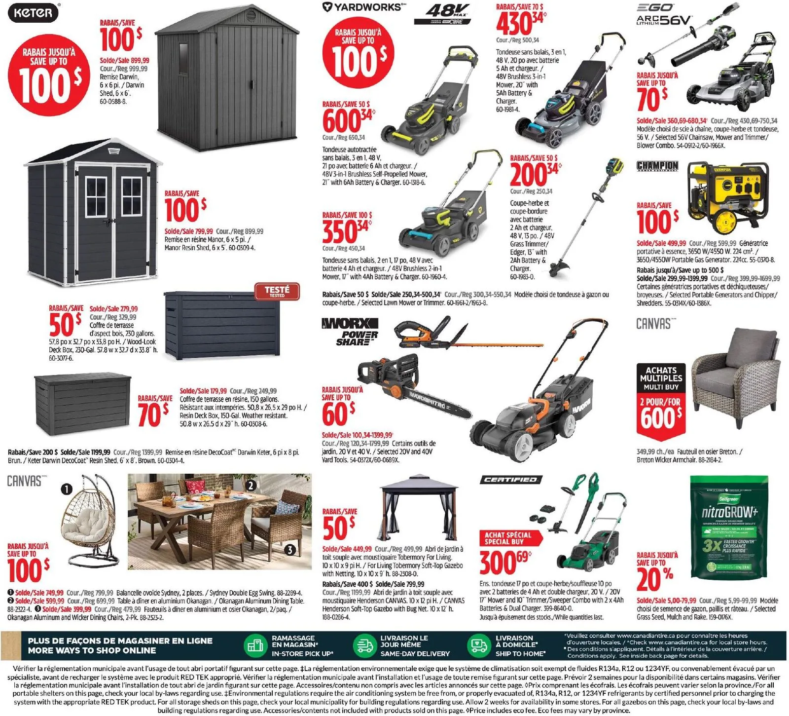 Page 25 de la Circulaire Canadian Tire du 6 au 12 août 2026