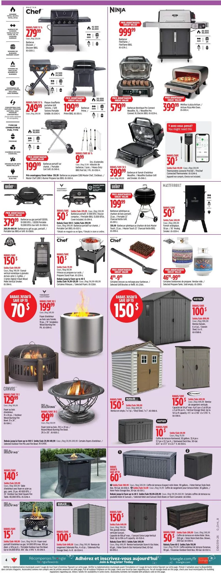 Page 4 de la Circulaire Canadian Tire du 7 au 13 mai 2026