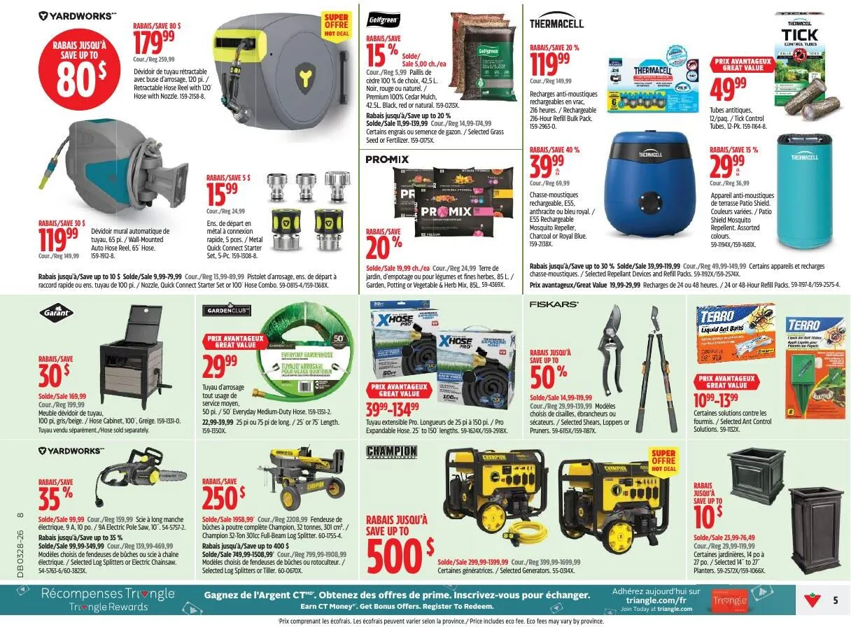 Page 5 de la Circulaire Canadian Tire du 9 au 15 juillet 2026
