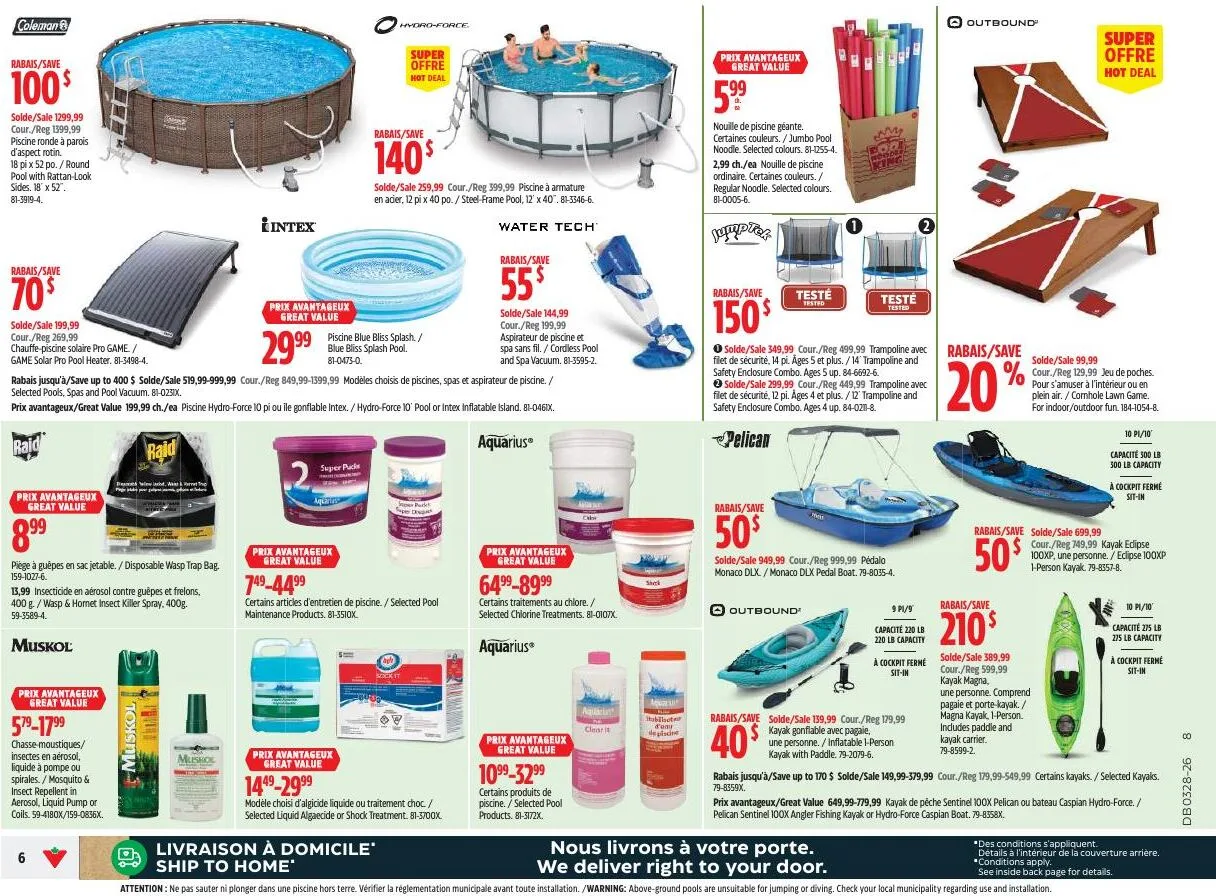 Page 6 de la Circulaire Canadian Tire du 9 au 15 juillet 2026