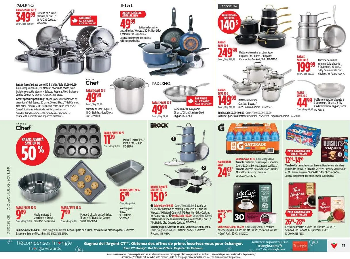 Page 13 de la Circulaire Canadian Tire du 9 au 15 juillet 2026