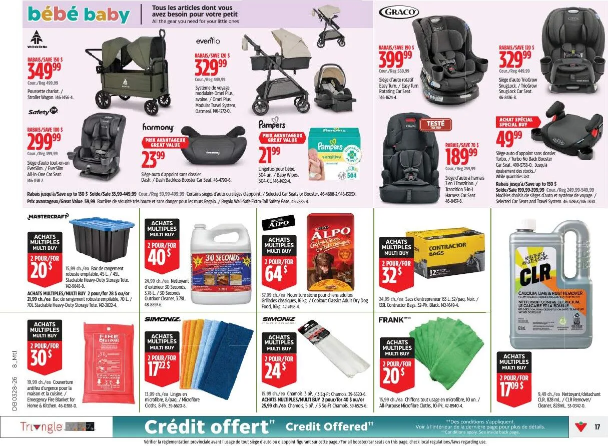 Page 17 de la Circulaire Canadian Tire du 9 au 15 juillet 2026