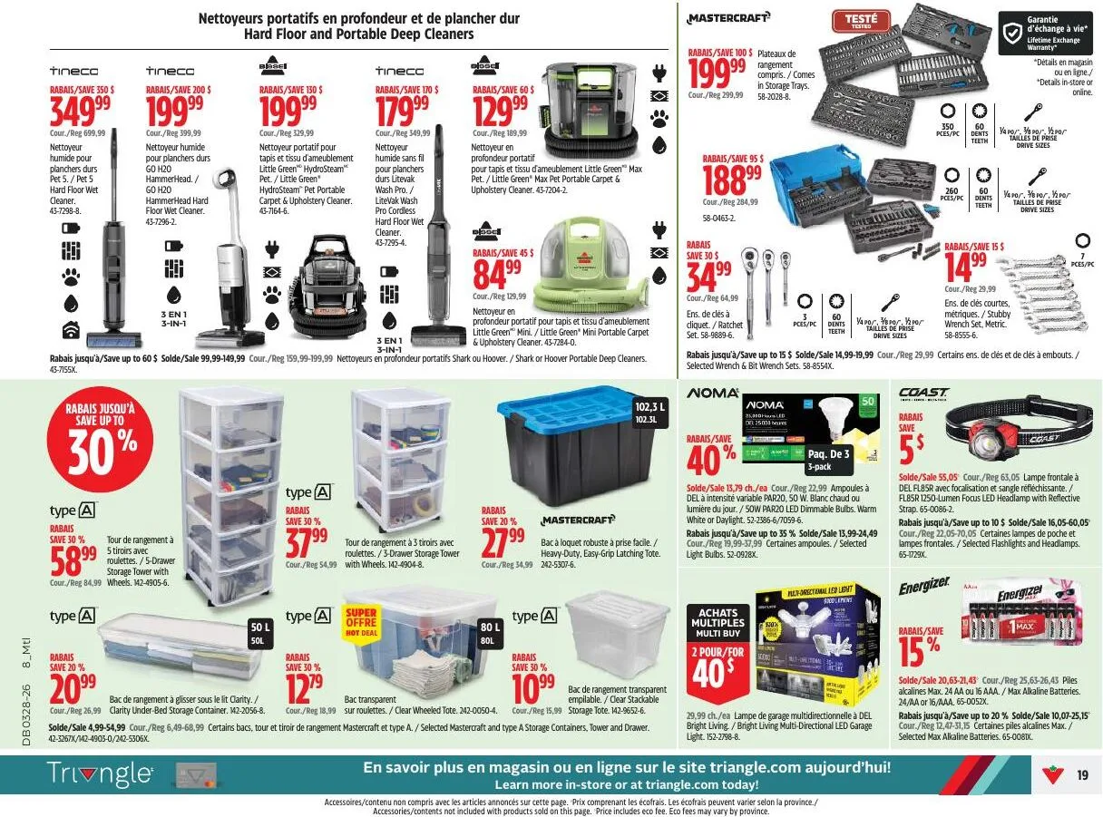 Page 19 de la Circulaire Canadian Tire du 9 au 15 juillet 2026