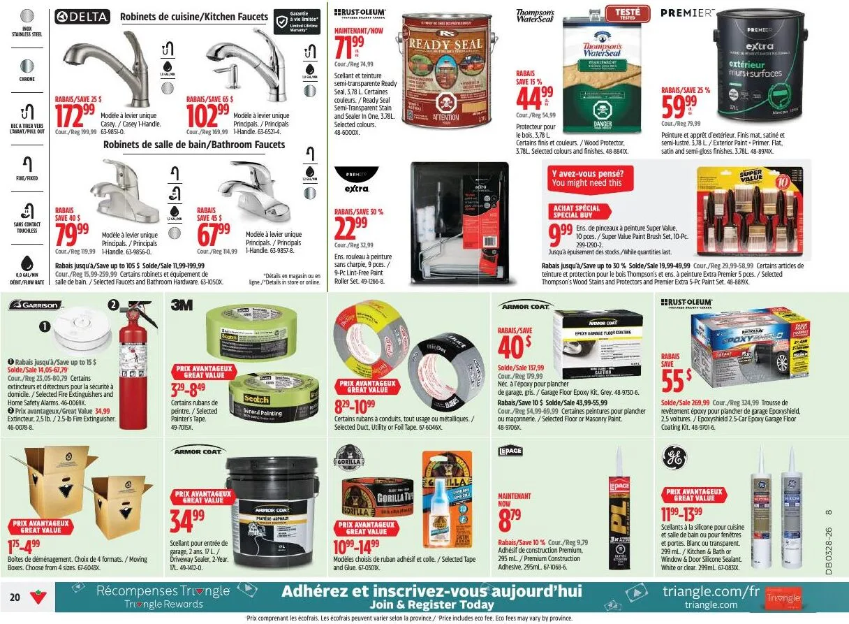 Page 20 de la Circulaire Canadian Tire du 9 au 15 juillet 2026