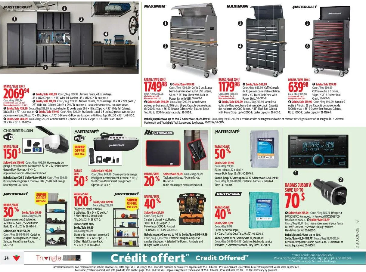 Page 24 de la Circulaire Canadian Tire du 9 au 15 juillet 2026