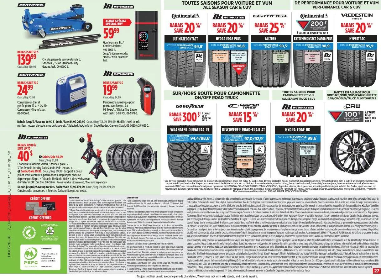 Page 27 de la Circulaire Canadian Tire du 9 au 15 juillet 2026