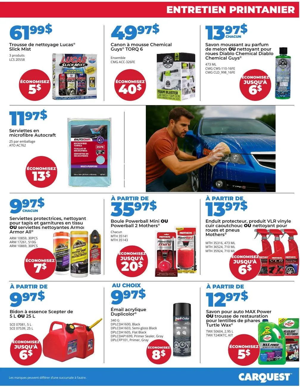 Page 3 de la Circulaire Carquest du 26 avril au 23 mai 2026