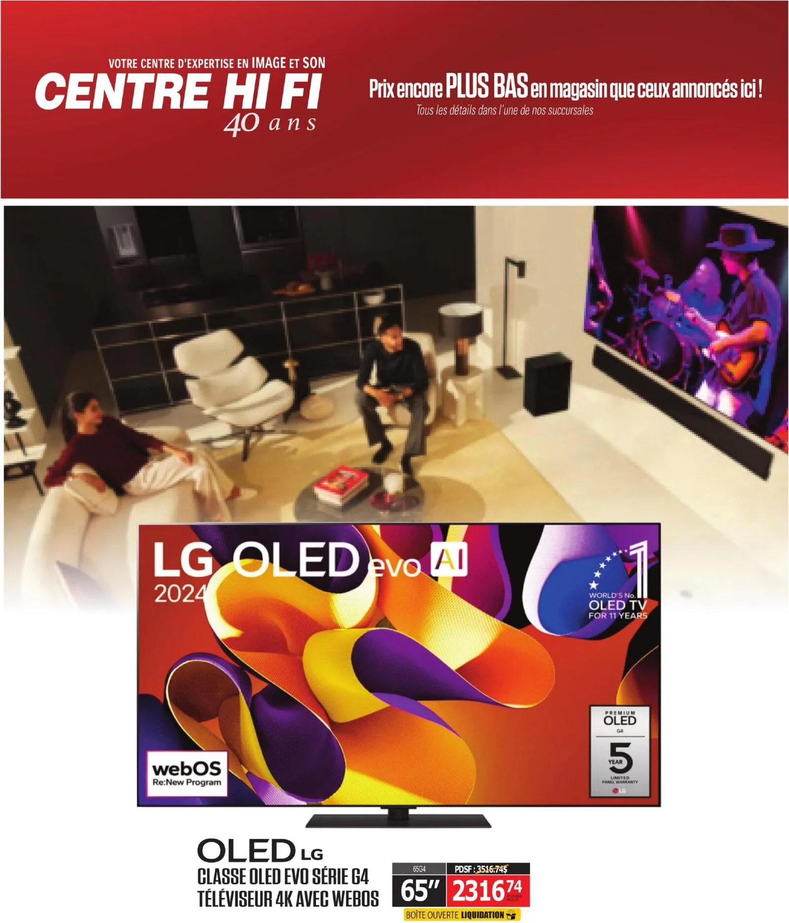 Page 12 de la Circulaire Centre Hi Fi du 10 au 16 avril 2026