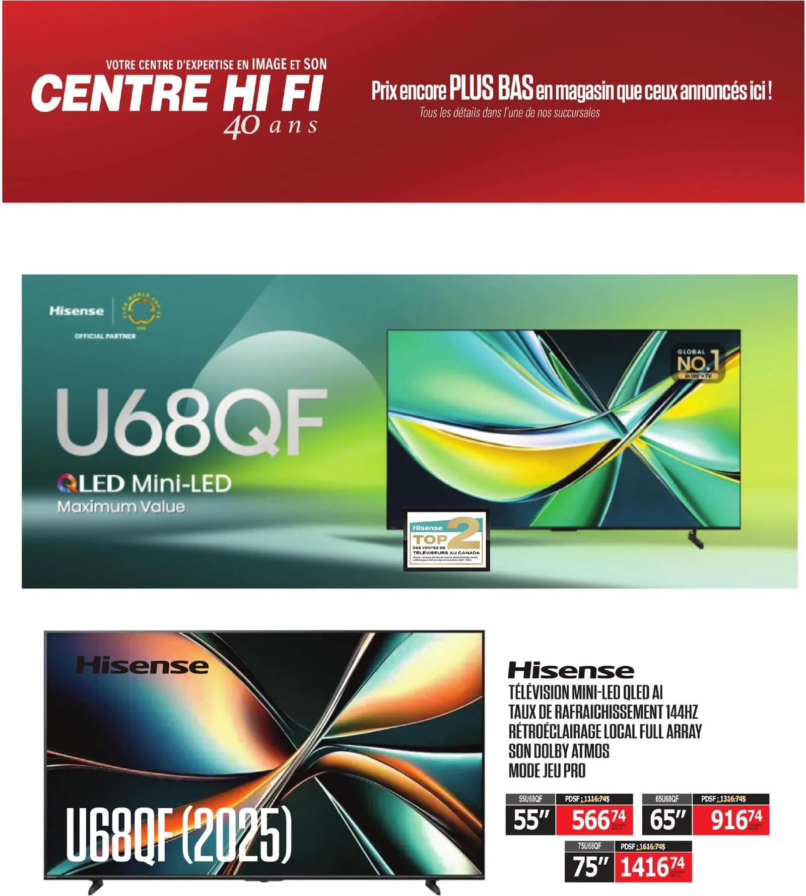 Page 15 de la Circulaire Centre Hi Fi du 10 au 16 avril 2026