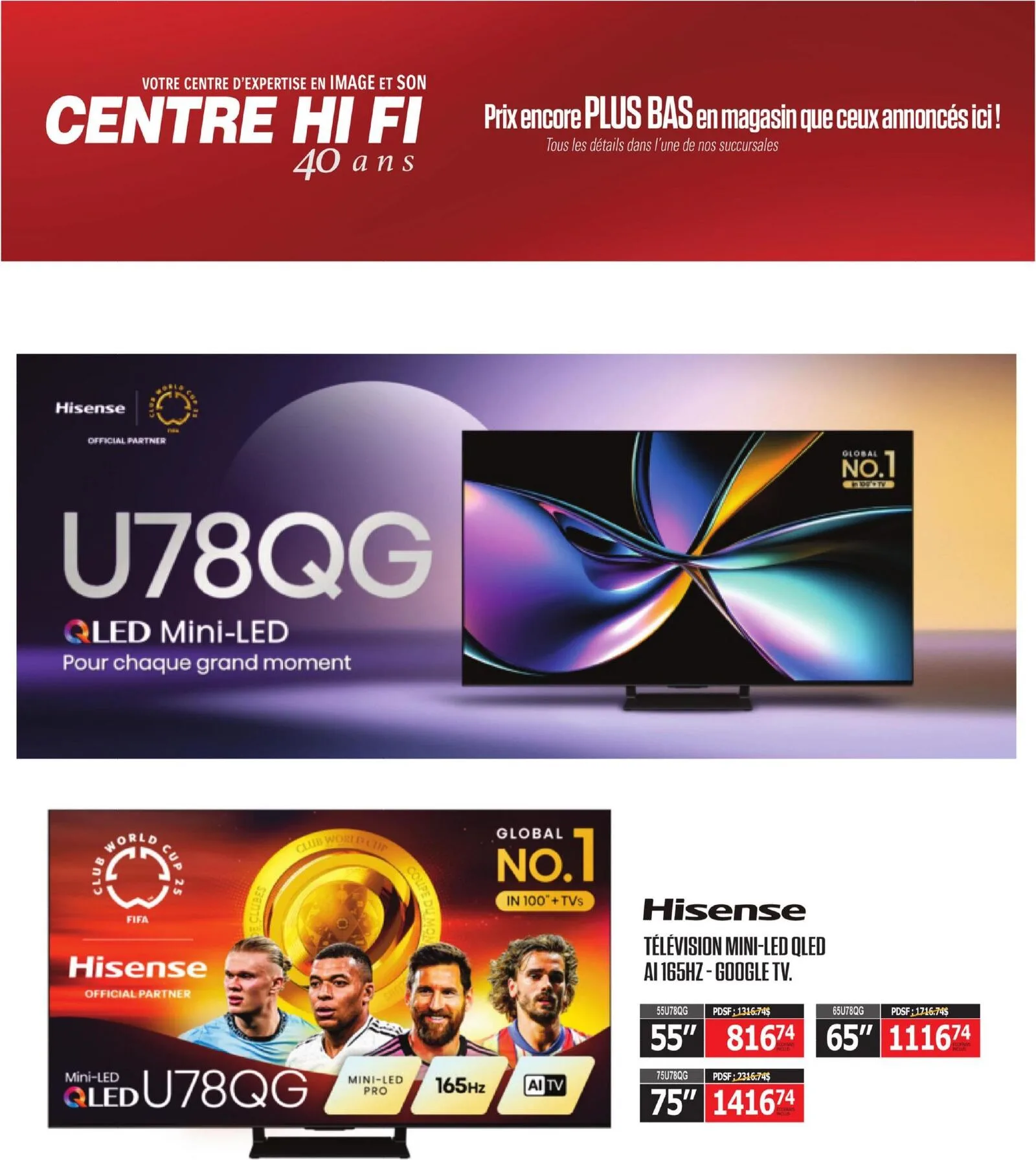 Page 16 de la Circulaire Centre Hi Fi du 10 au 16 avril 2026