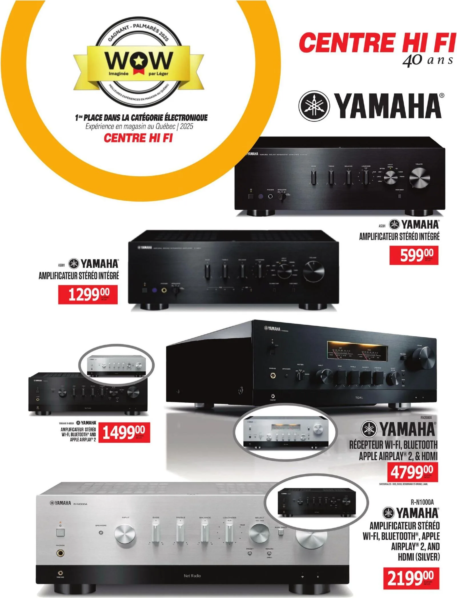 Page 34 de la Circulaire Centre Hi Fi du 10 au 16 avril 2026