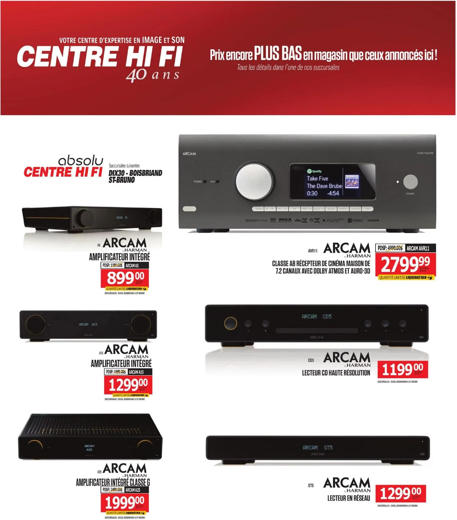 Page 35 de la Circulaire Centre Hi Fi du 10 au 16 avril 2026