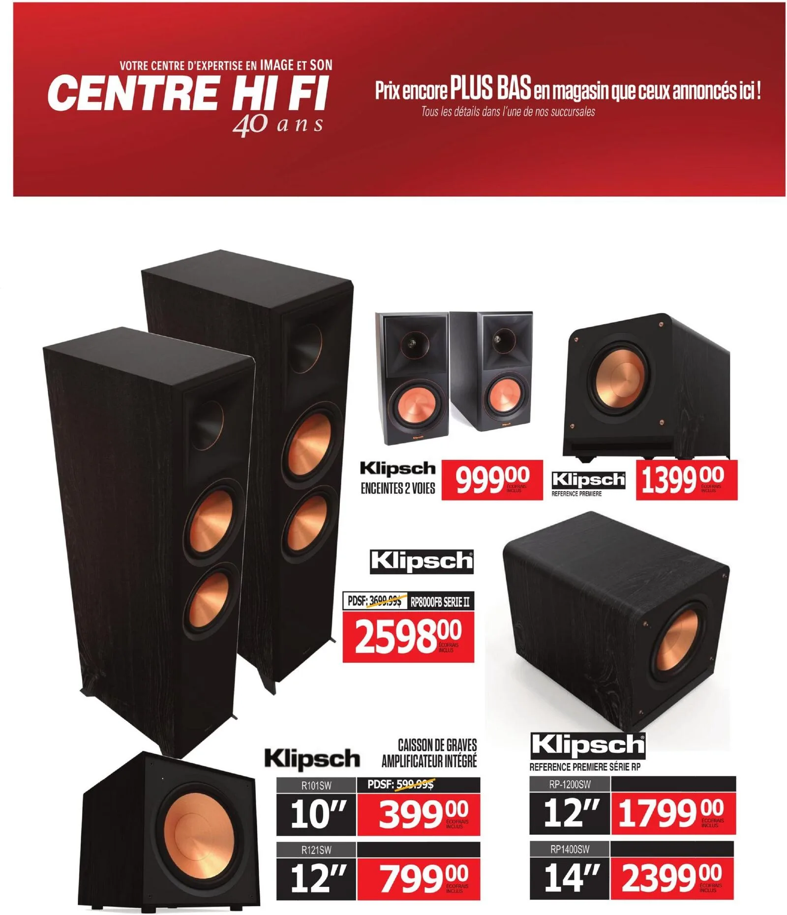 Page 49 de la Circulaire Centre Hi Fi du 10 au 16 avril 2026