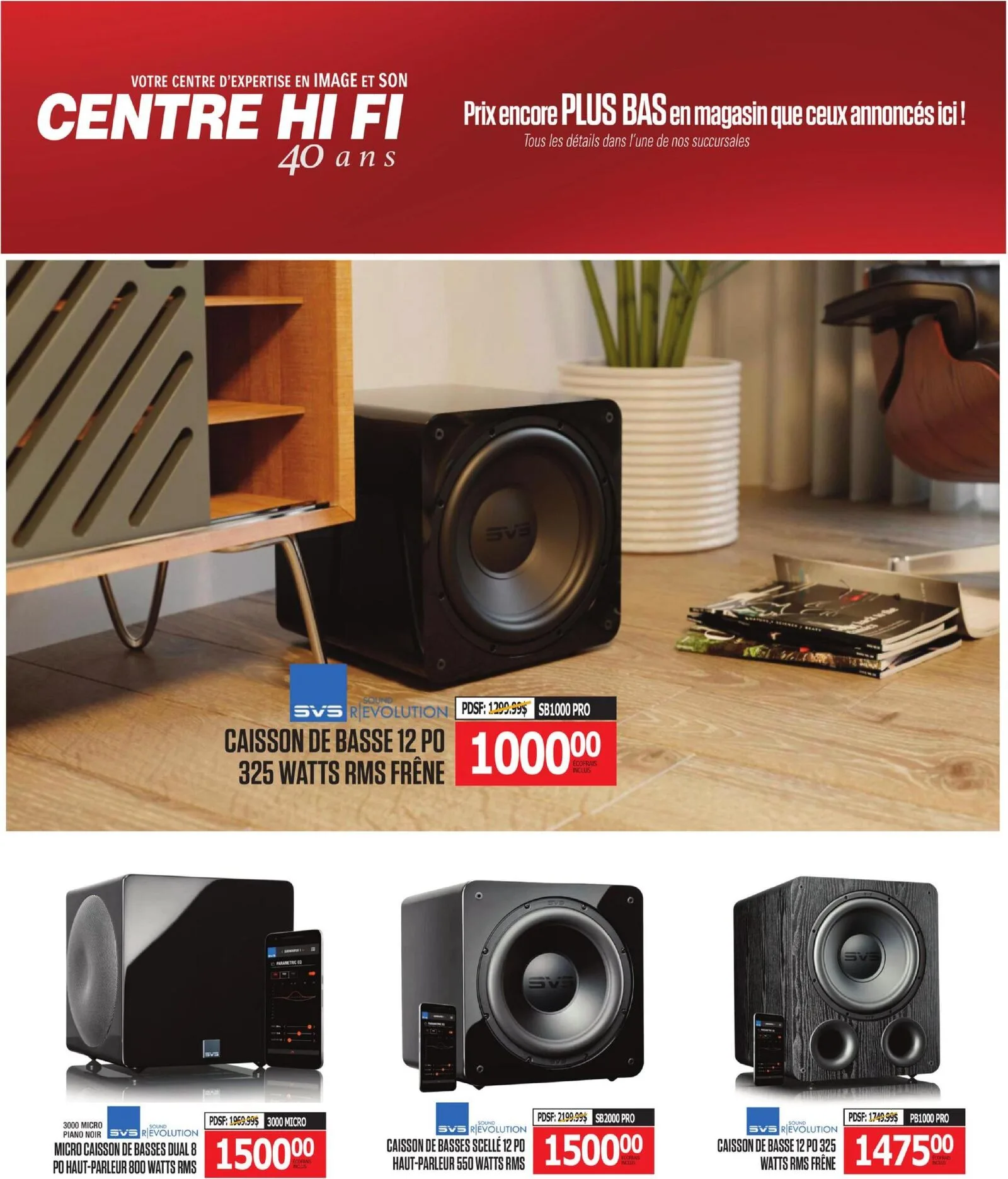 Page 56 de la Circulaire Centre Hi Fi du 10 au 16 avril 2026