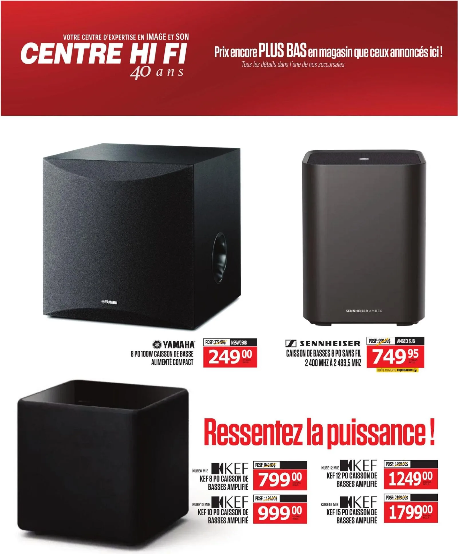 Page 57 de la Circulaire Centre Hi Fi du 10 au 16 avril 2026