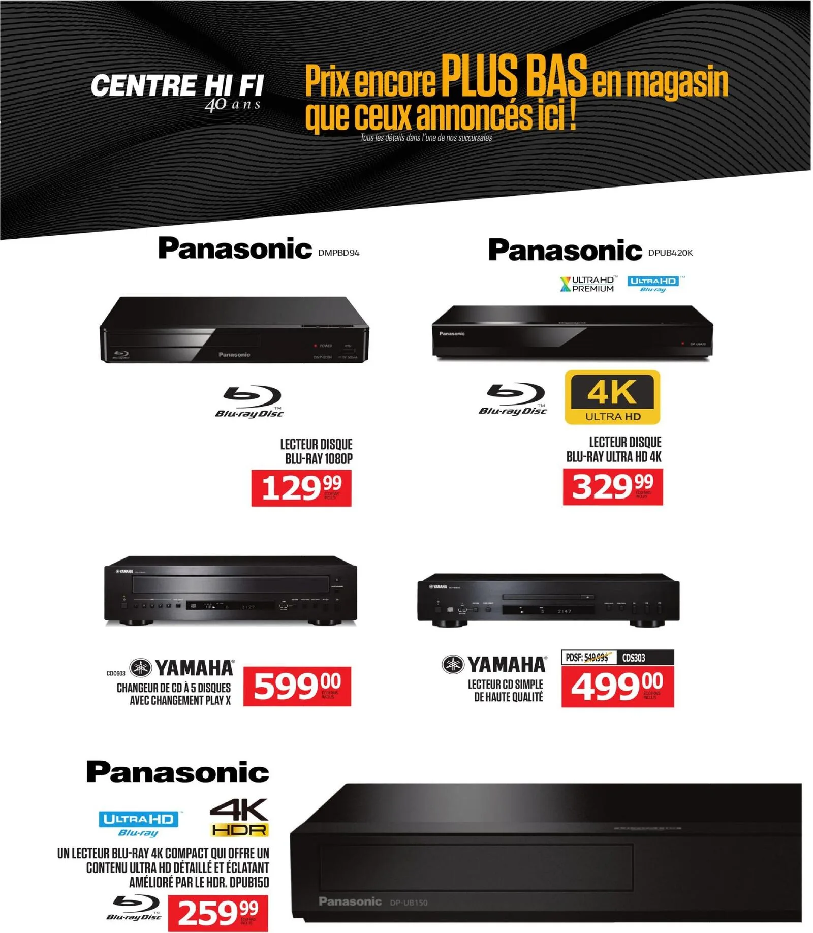 Page 67 de la Circulaire Centre Hi Fi du 10 au 16 avril 2026