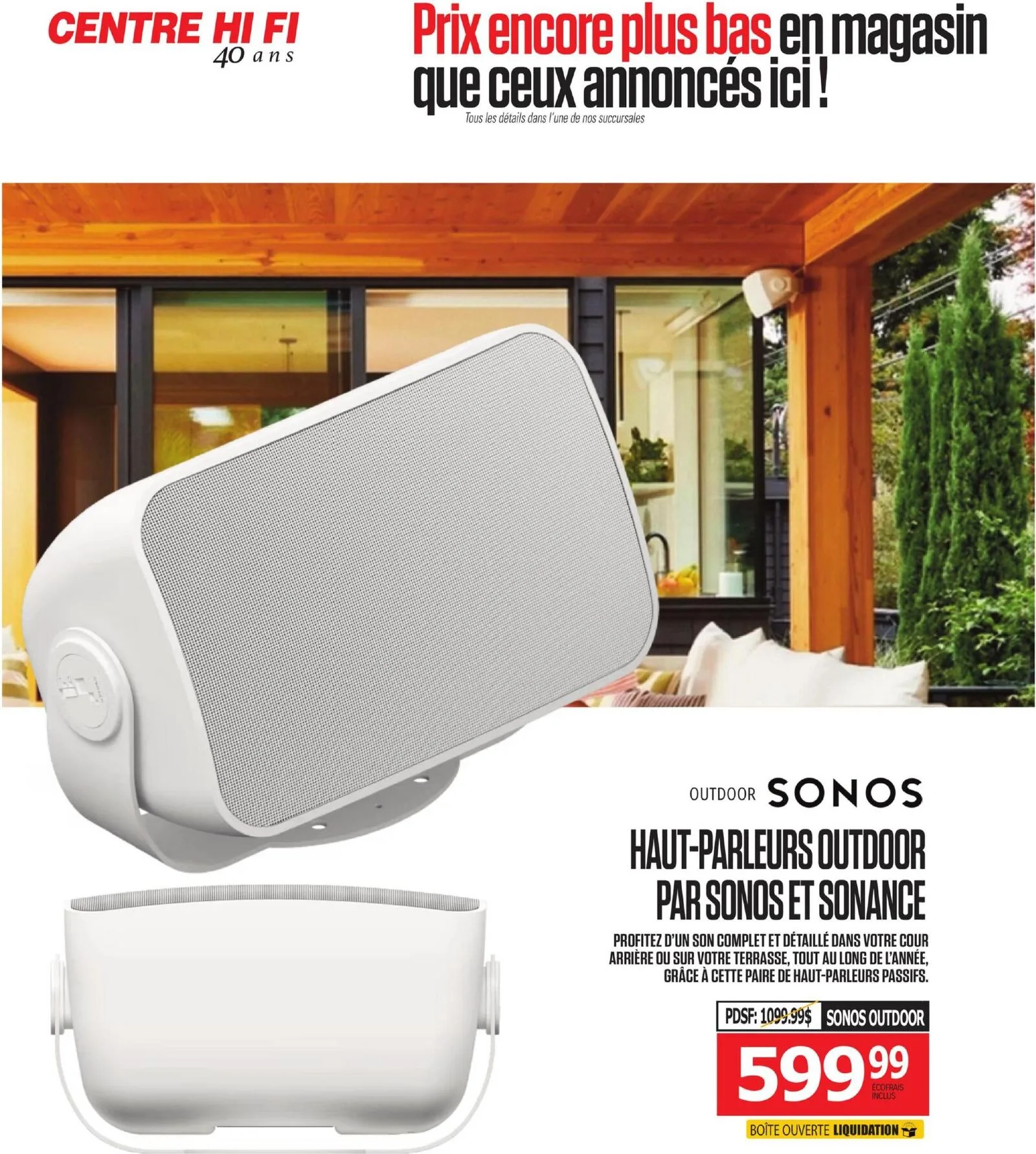 Page 72 de la Circulaire Centre Hi Fi du 10 au 16 avril 2026