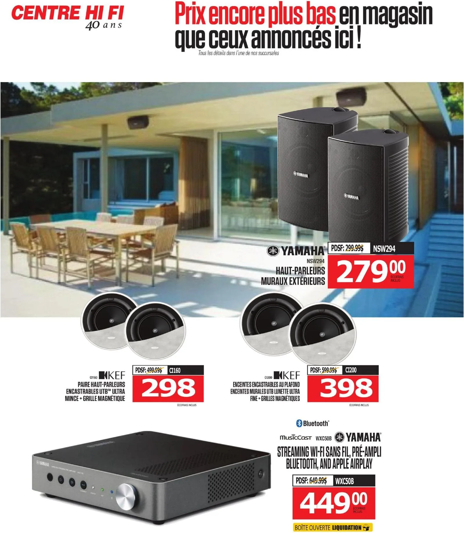 Page 73 de la Circulaire Centre Hi Fi du 10 au 16 avril 2026
