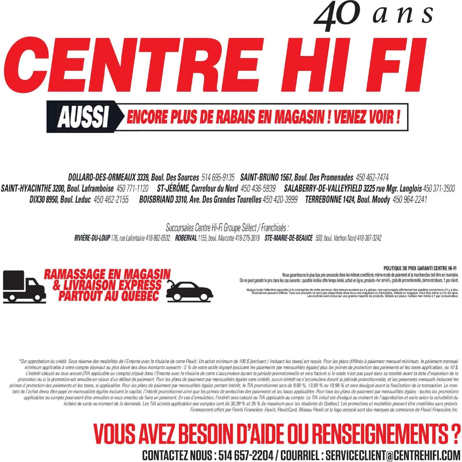 Page 81 de la Circulaire Centre Hi Fi du 10 au 16 avril 2026