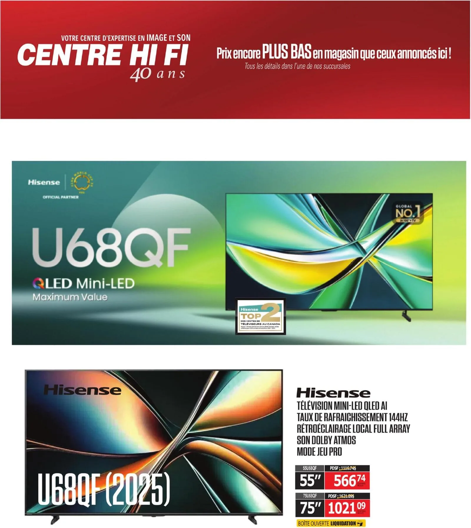 Page 30 de la Circulaire Centre Hi Fi du 3 au 9 juillet 2026
