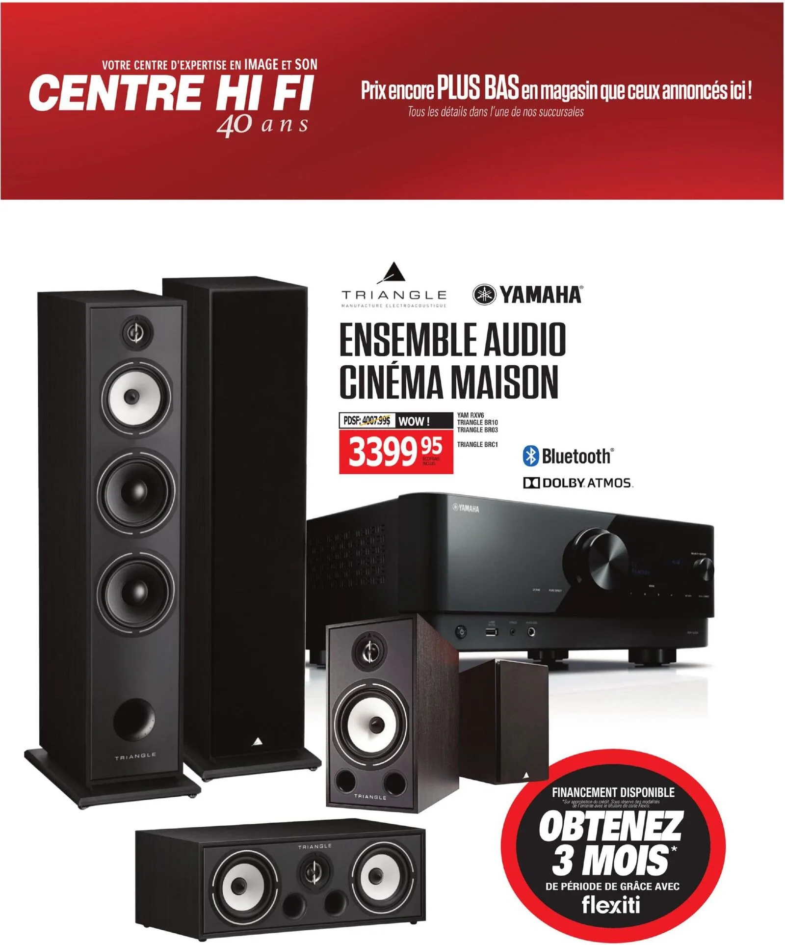 Page 40 de la Circulaire Centre Hi Fi du 3 au 9 juillet 2026