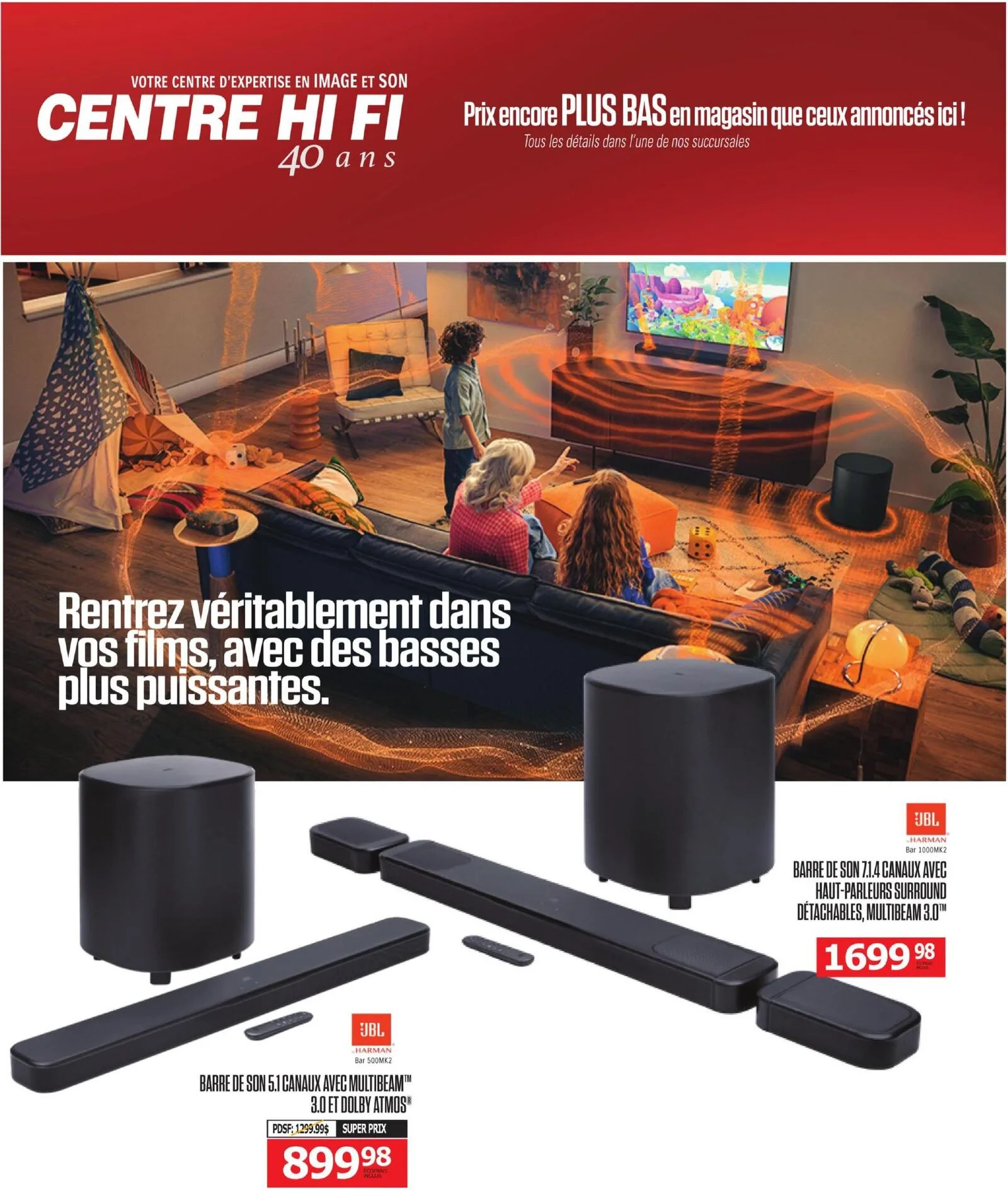 Page 44 de la Circulaire Centre Hi Fi du 3 au 9 juillet 2026