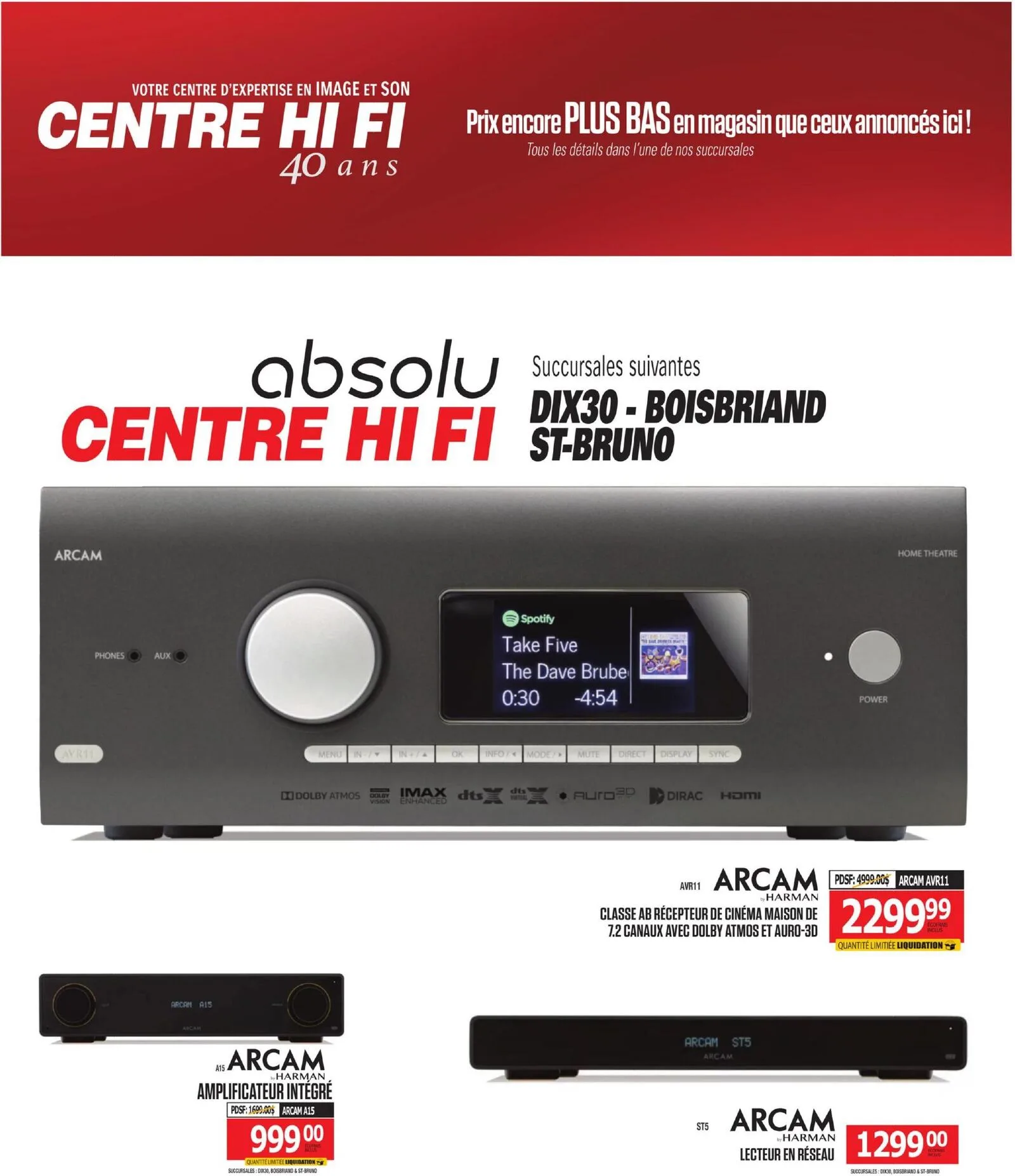 Page 55 de la Circulaire Centre Hi Fi du 3 au 9 juillet 2026