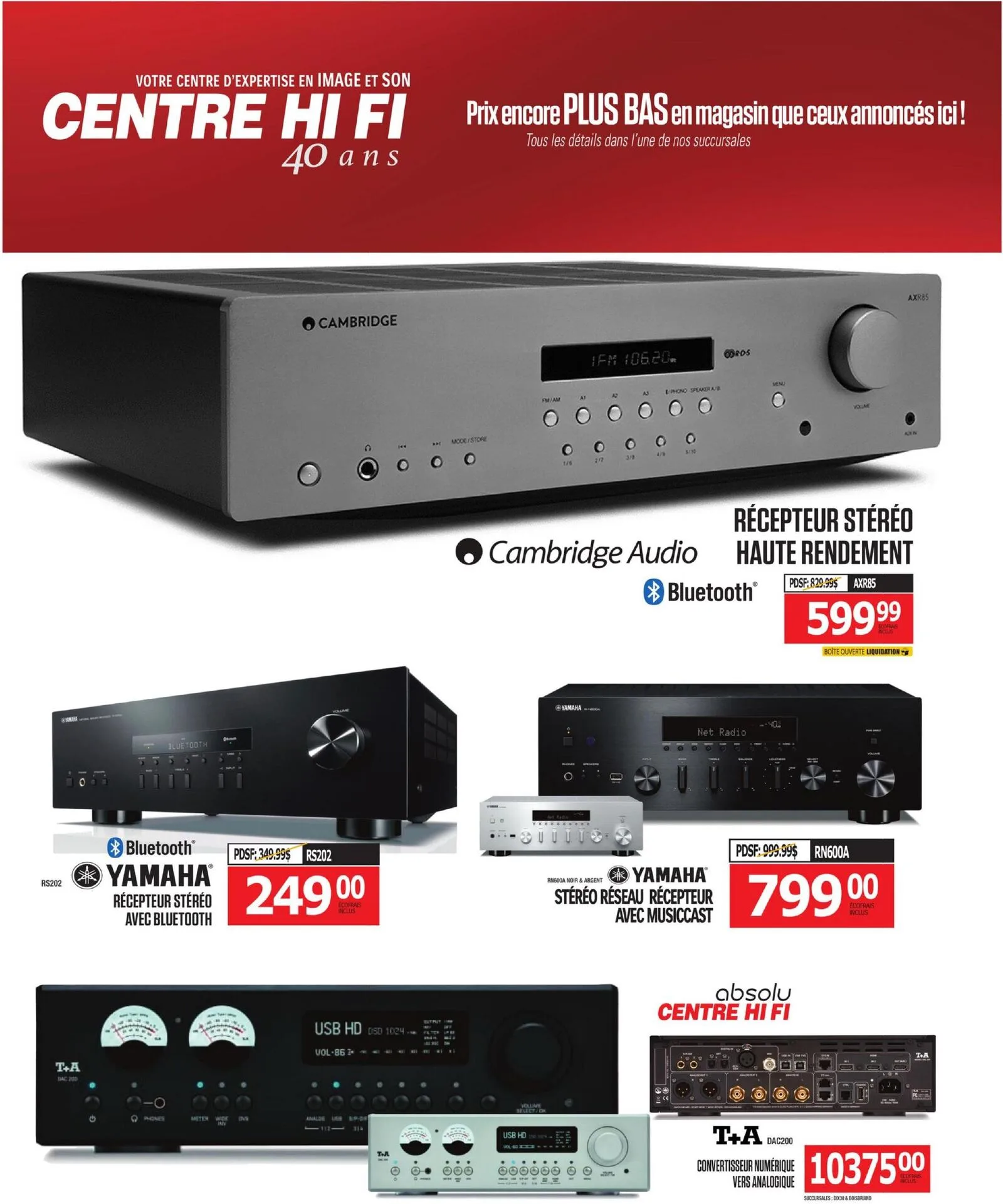 Page 57 de la Circulaire Centre Hi Fi du 3 au 9 juillet 2026