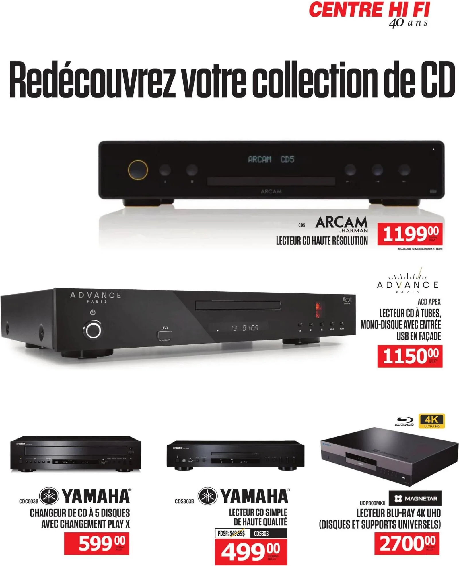 Page 65 de la Circulaire Centre Hi Fi du 3 au 9 juillet 2026