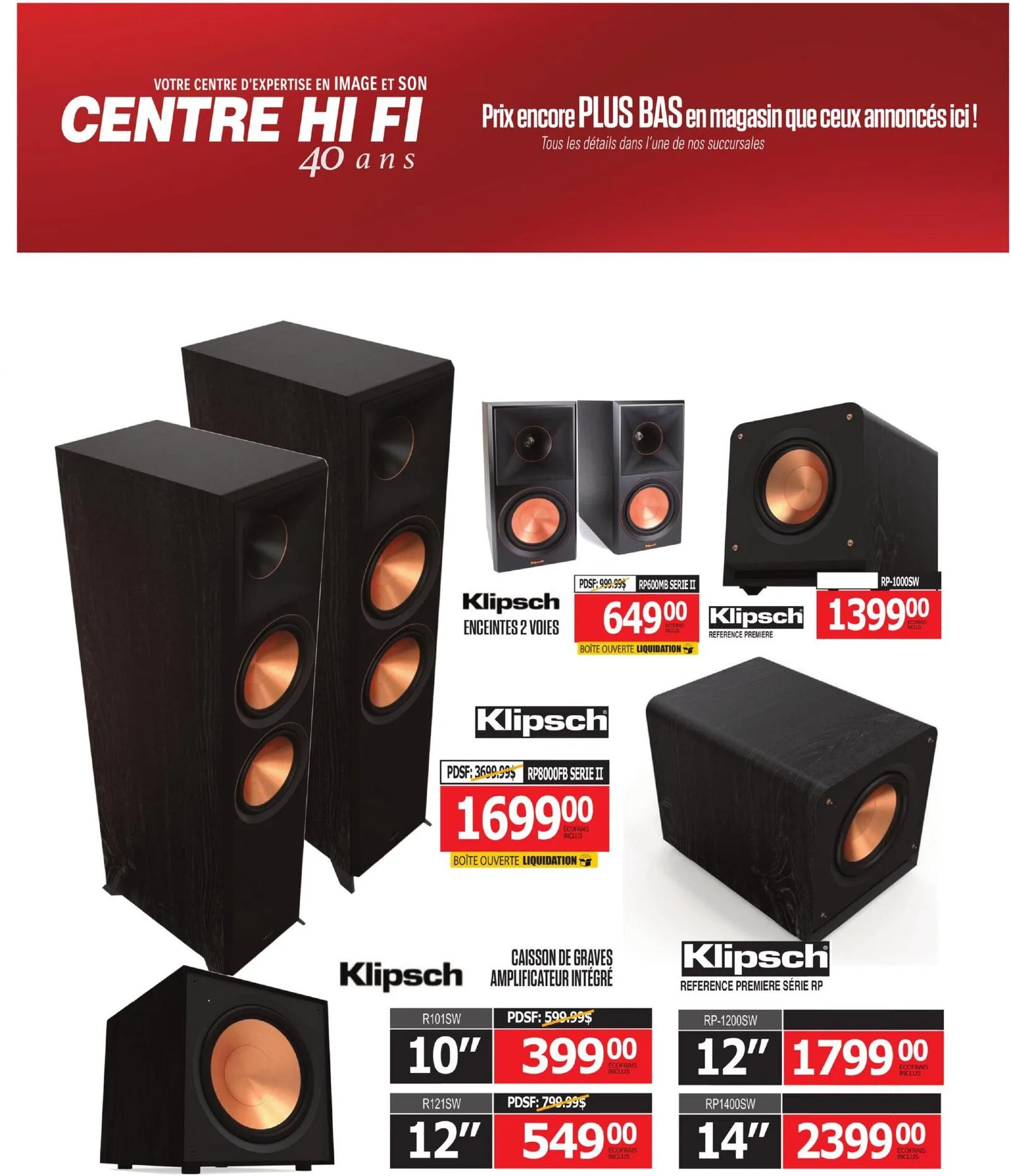 Page 73 de la Circulaire Centre Hi Fi du 3 au 9 juillet 2026