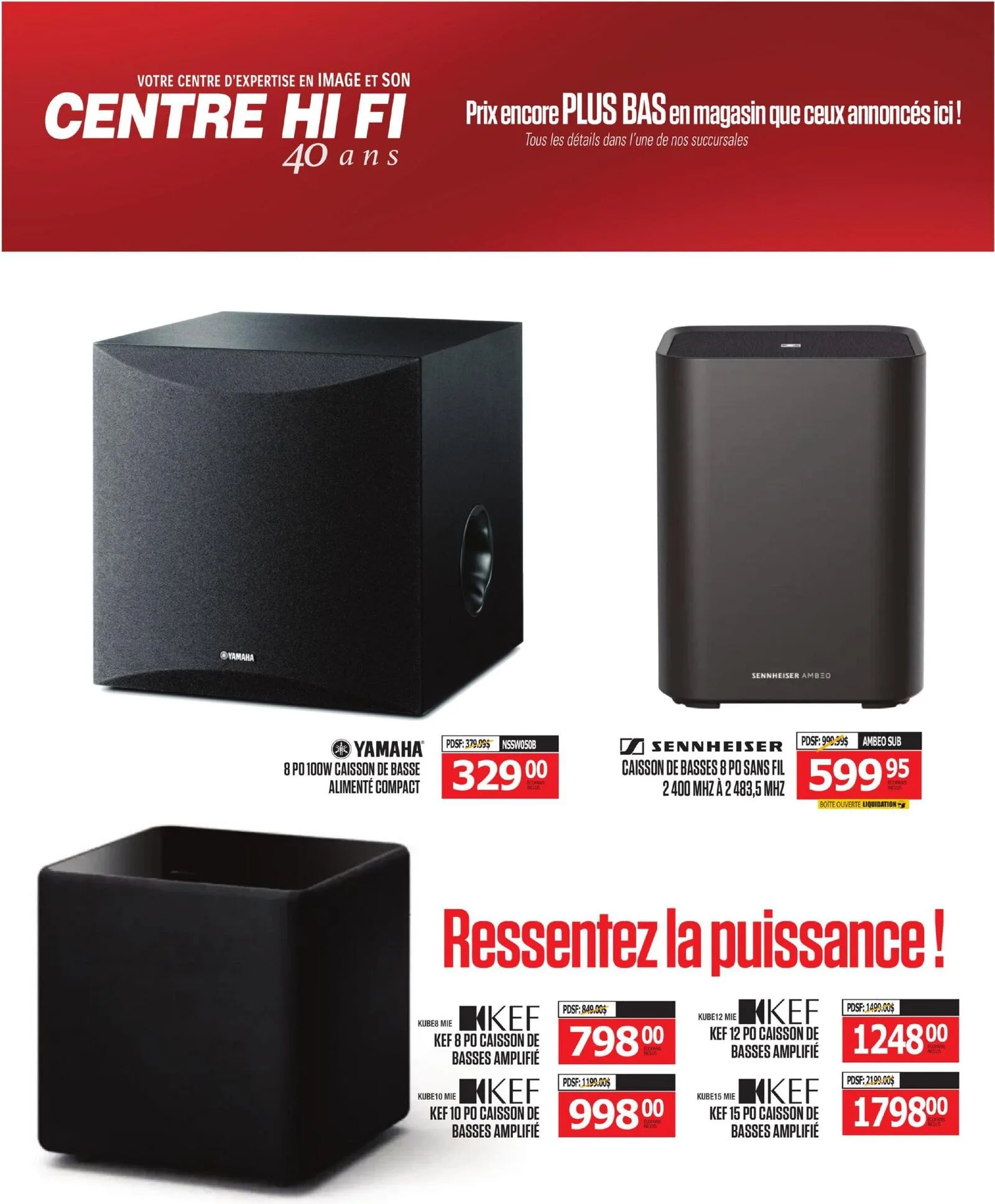 Page 81 de la Circulaire Centre Hi Fi du 3 au 9 juillet 2026