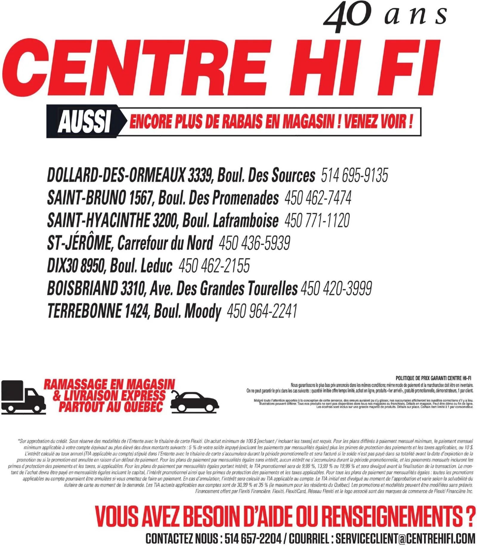 Page 94 de la Circulaire Centre Hi Fi du 3 au 9 juillet 2026
