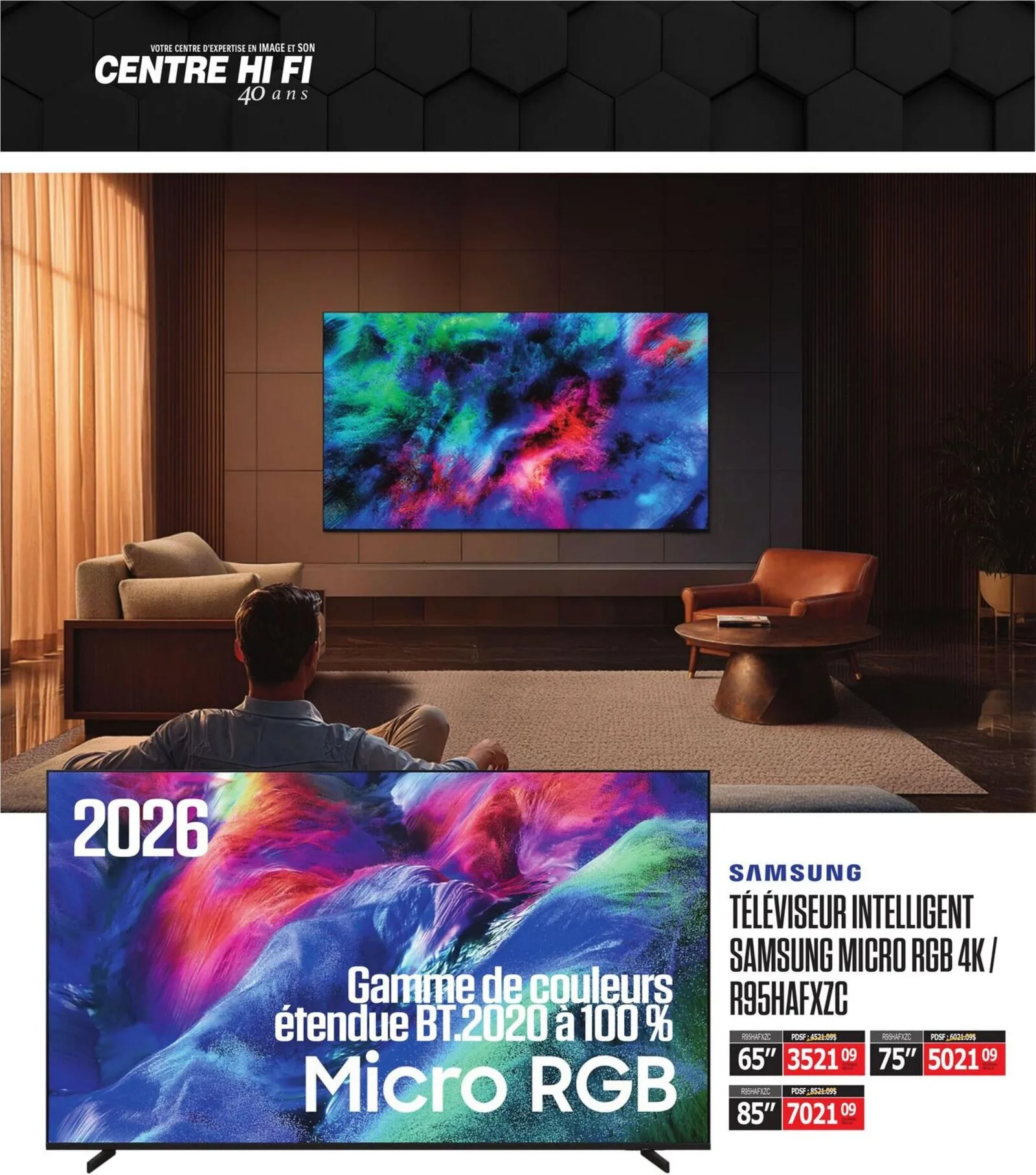 Page 21 de la Circulaire Centre Hi Fi du 31 juillet au 6 août 2026