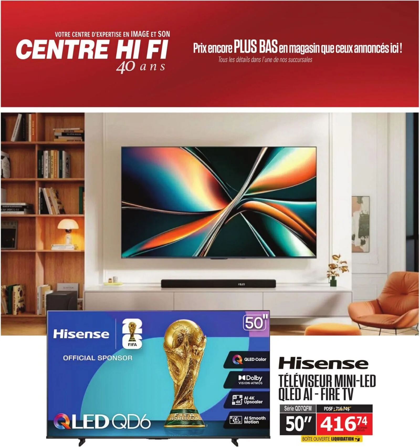 Page 35 de la Circulaire Centre Hi Fi du 31 juillet au 6 août 2026