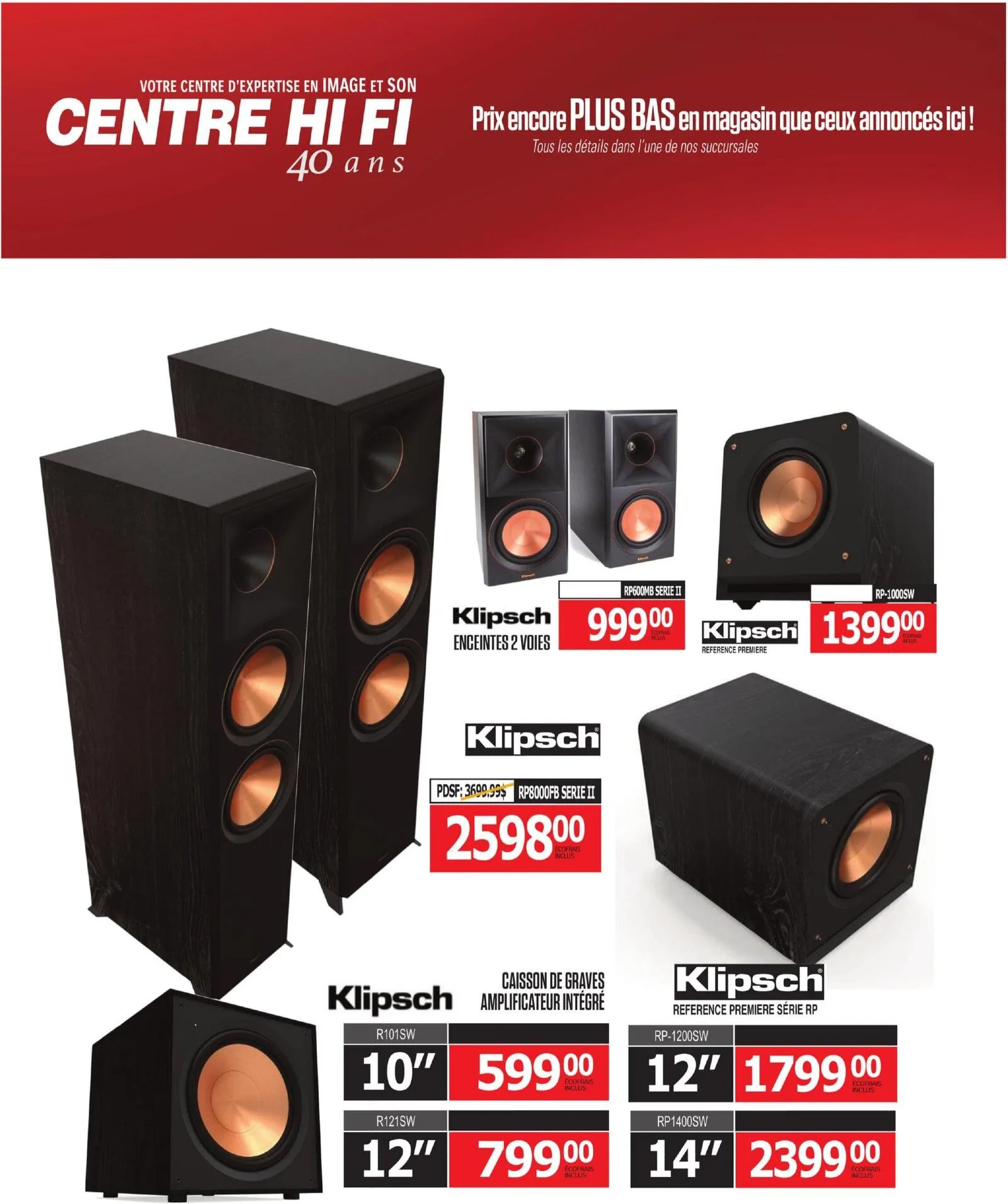 Page 61 de la Circulaire Centre Hi Fi du 8 au 14 mai 2026