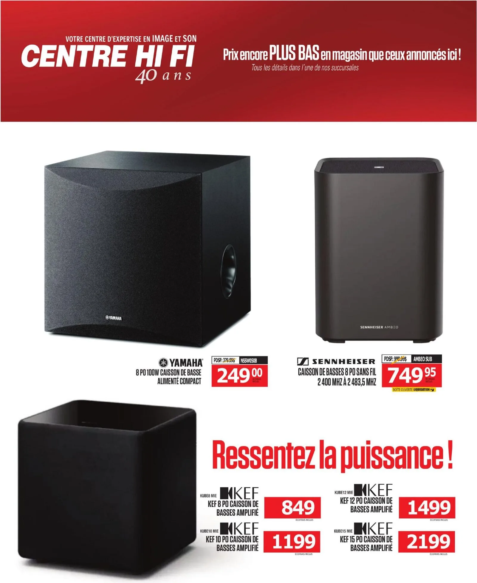 Page 70 de la Circulaire Centre Hi Fi du 8 au 14 mai 2026