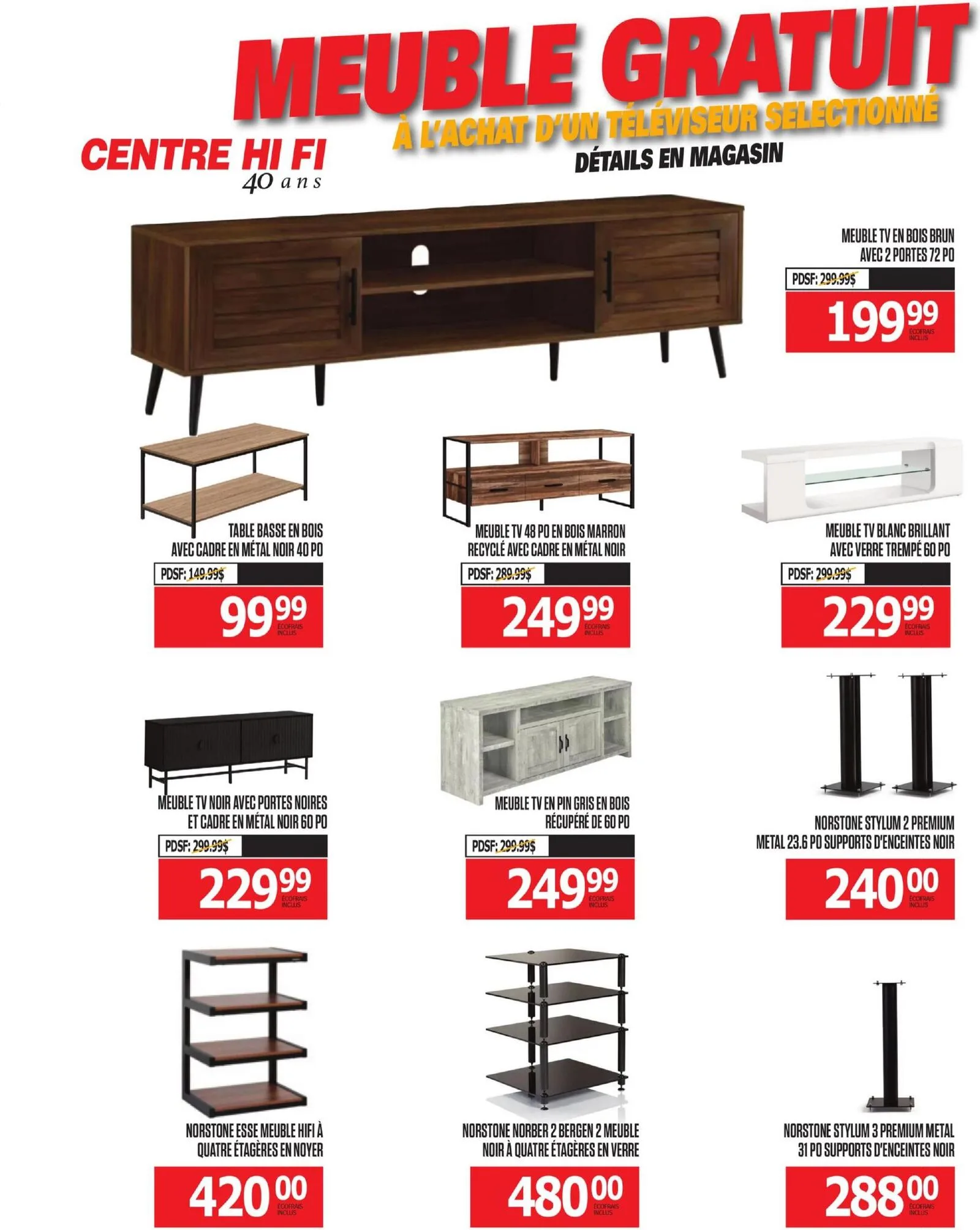Page 76 de la Circulaire Centre Hi Fi du 8 au 14 mai 2026