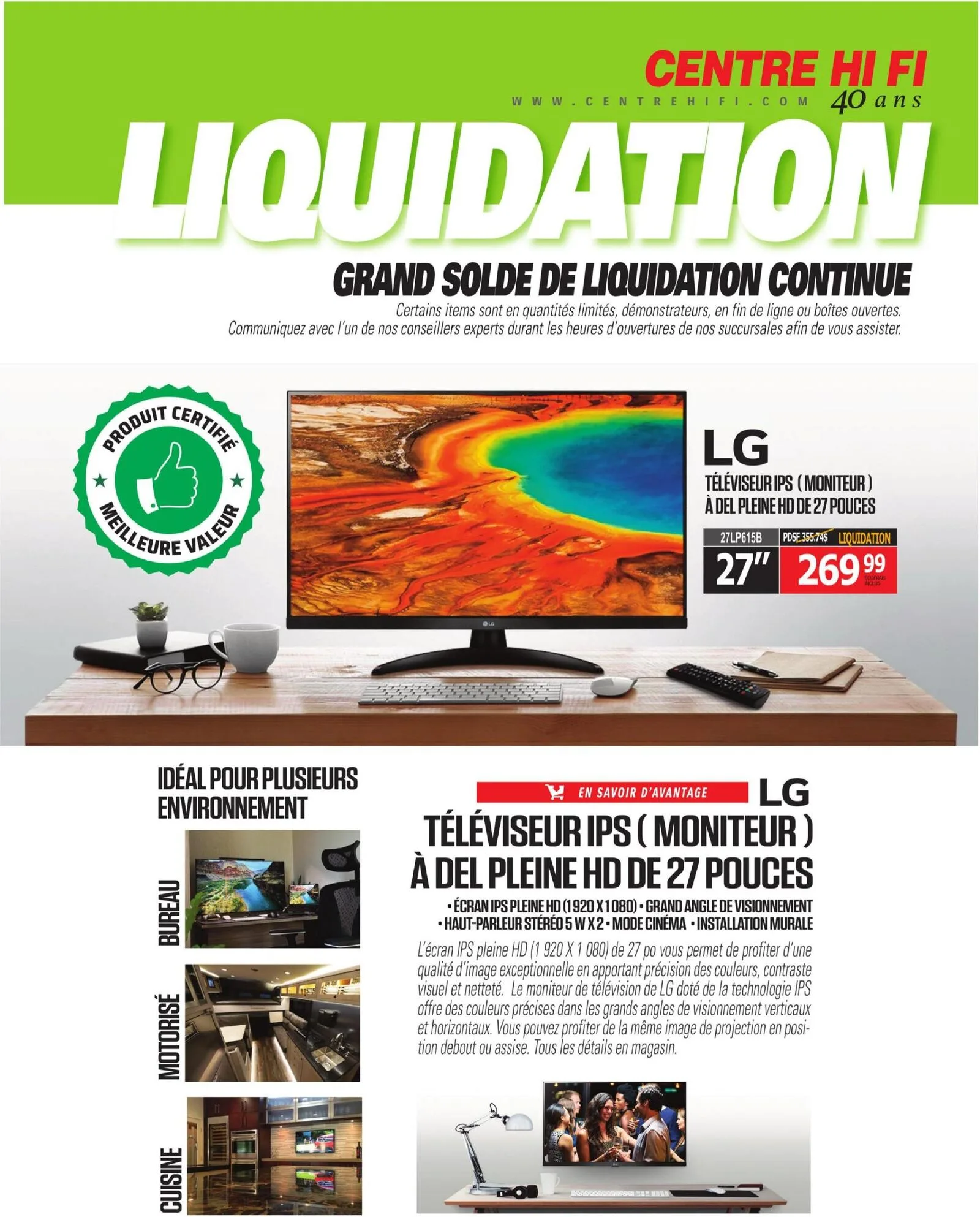 Page 81 de la Circulaire Centre Hi Fi du 8 au 14 mai 2026