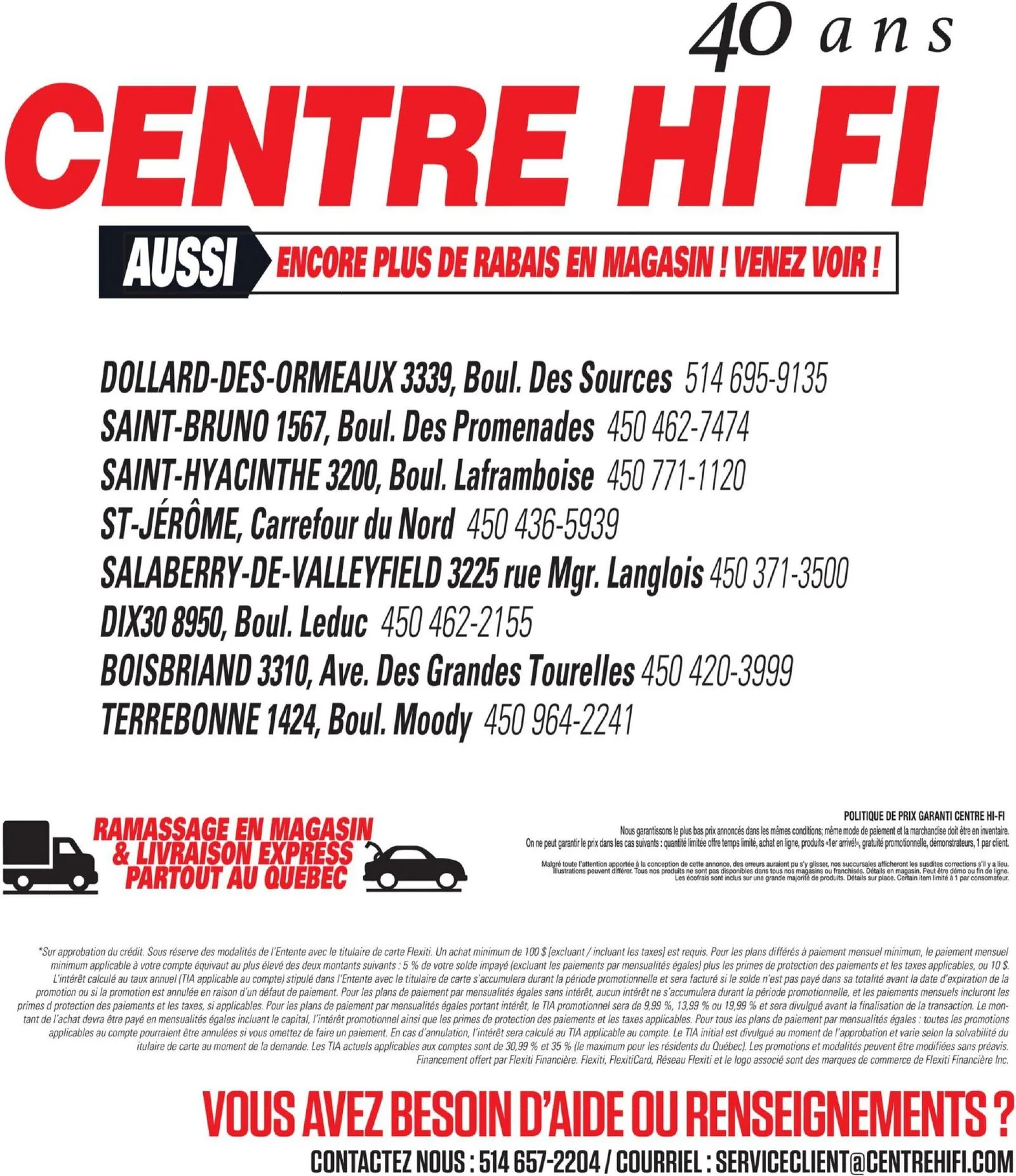 Page 84 de la Circulaire Centre Hi Fi du 8 au 14 mai 2026